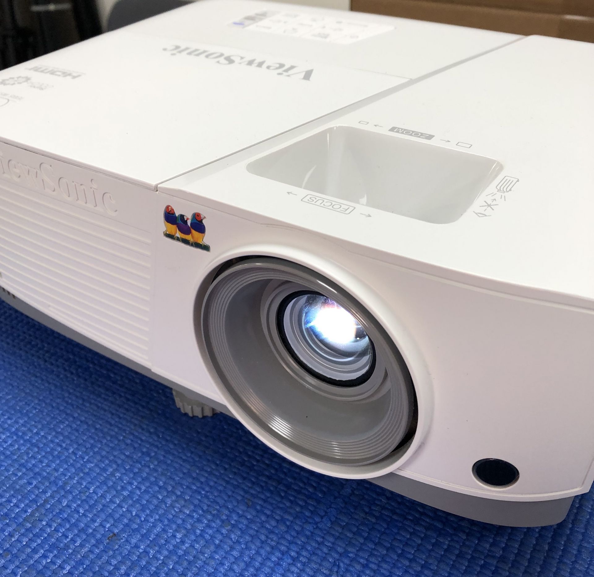 20230818 優派 PA403X 商用投影機 亮溫度燈 TEMP 故障維修