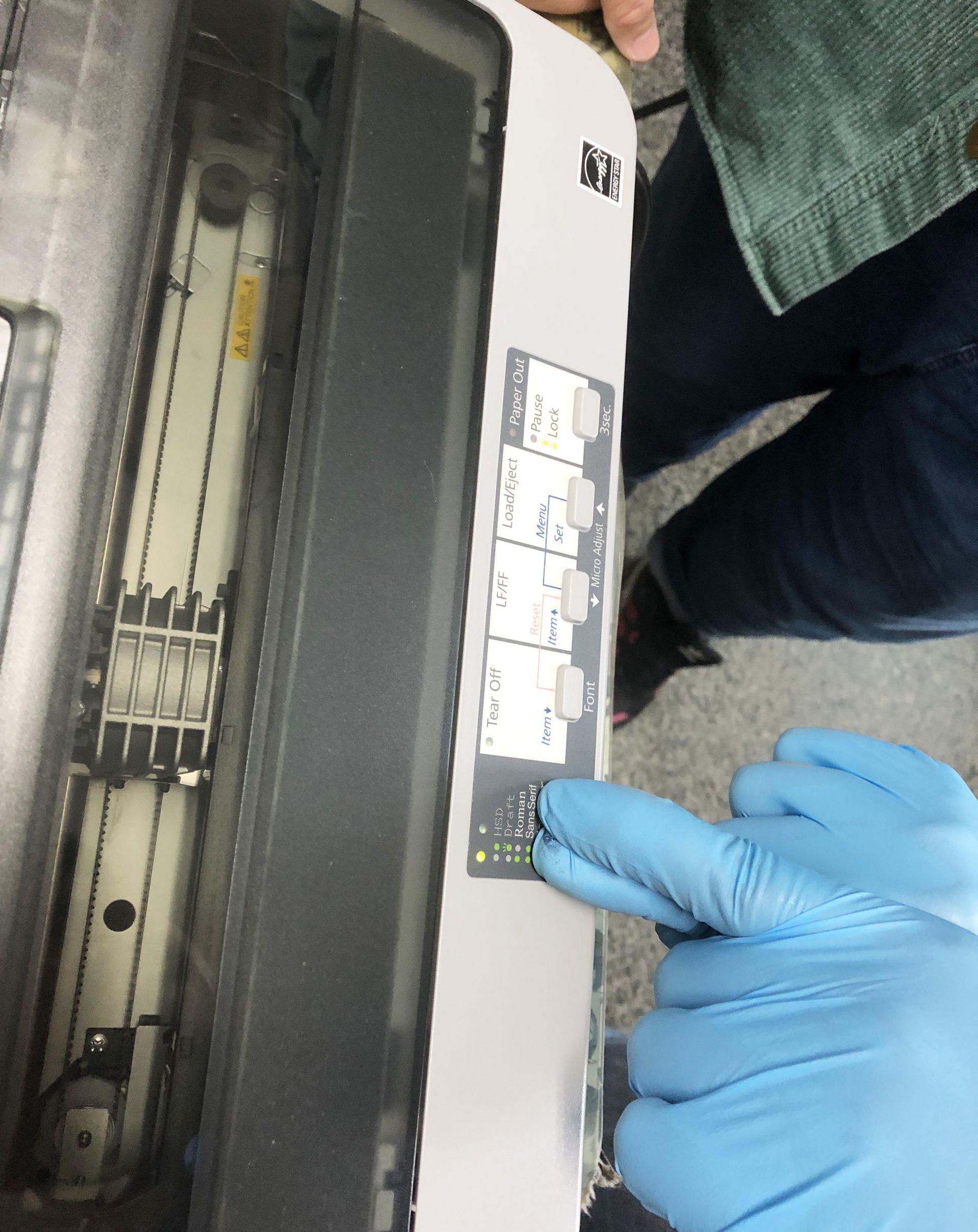 20191003 EPSON LQ-310 點陣印表機 新機使用教學(客戶來店)