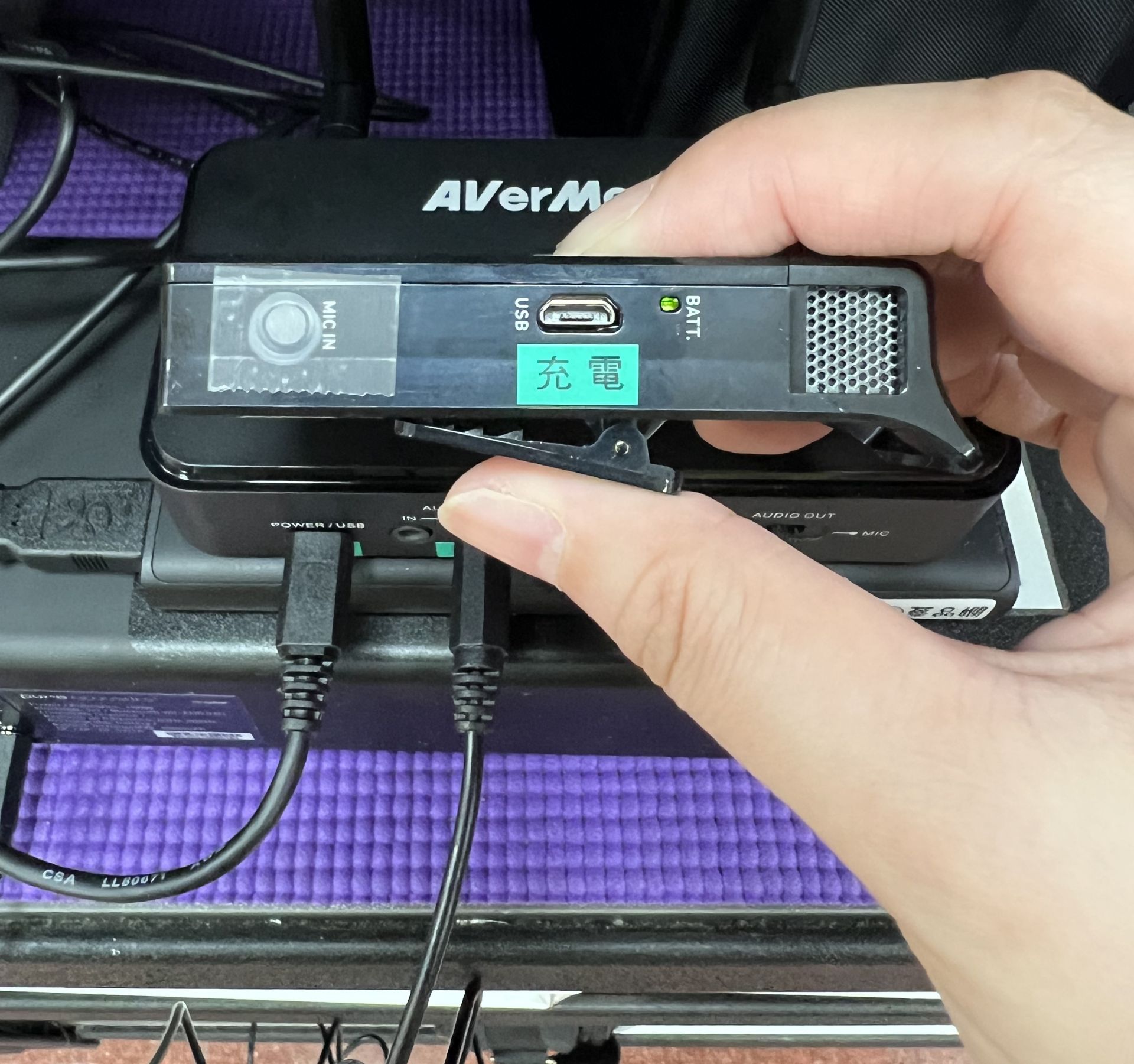 免手持無線雙頻教學麥克風安裝圖解